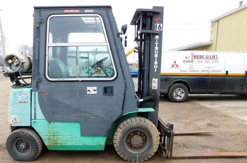 Mitsubishi FG25B Forklift With Cab