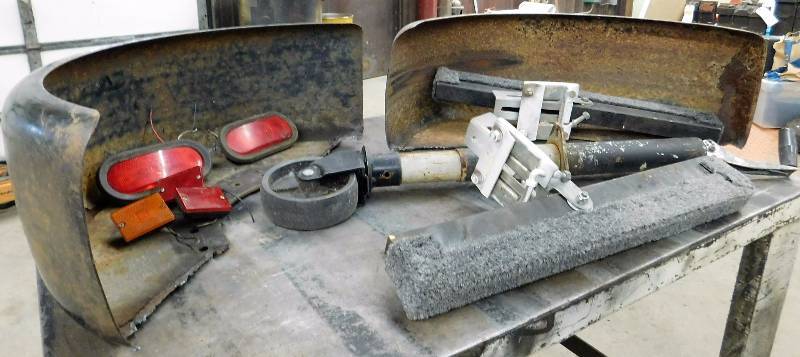 Lot of Misc Trailer Parts