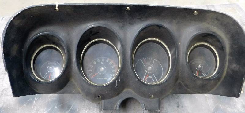 1970 Ford Mustang Dashboard