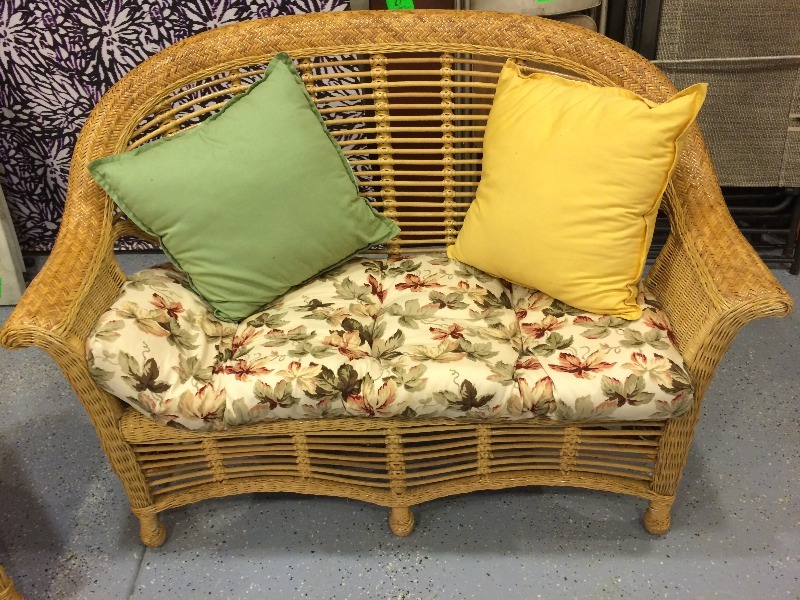 4 Piece Wicker Furniture  - great shape