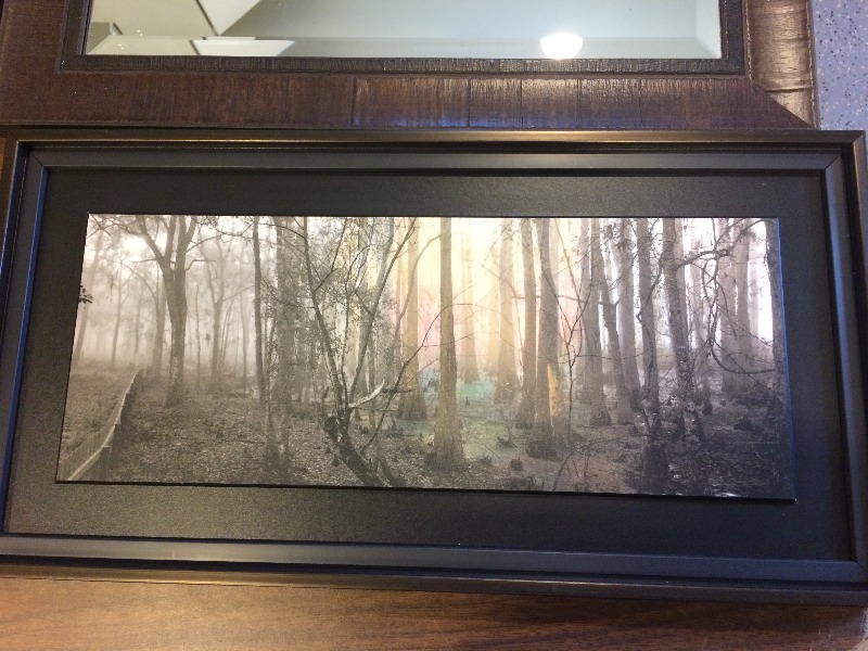 Assorted PicturesMirror  lot of 4   smaller (2) 9 34 x 11 34  larger (2) 24 34 x 11 34  Ex Condition