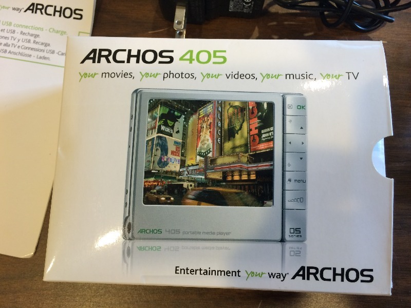 Archos 405 Portable Media Player - works fine