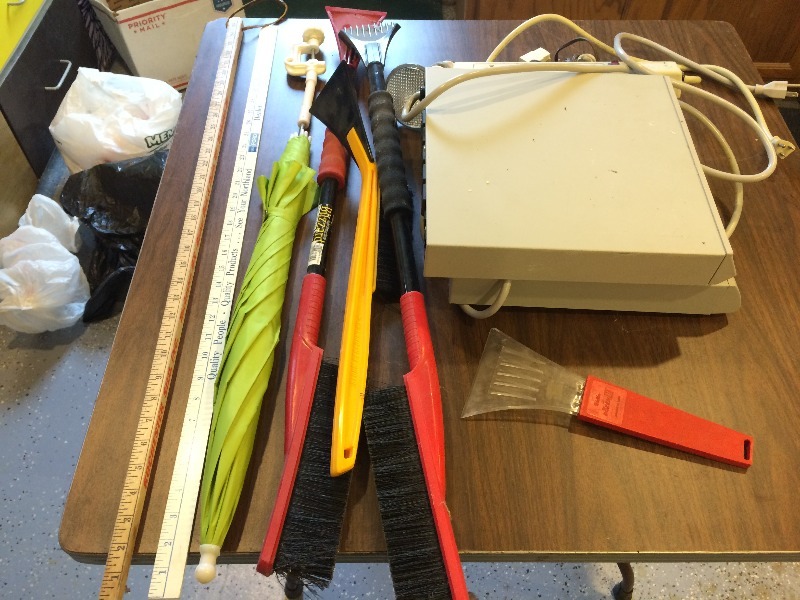 Assorted lot of surge protectors and misc items