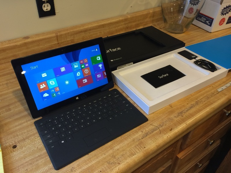 Surface (Windows RT) Computer  lightly used  works fine...