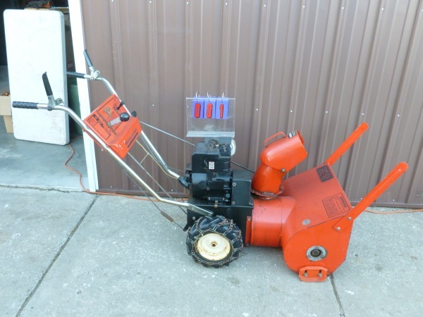 SnS Auctions # 191 Snowblowers & misc.