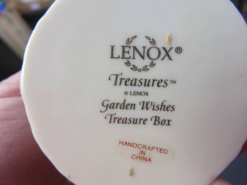 Lenox Garden wishes treasure