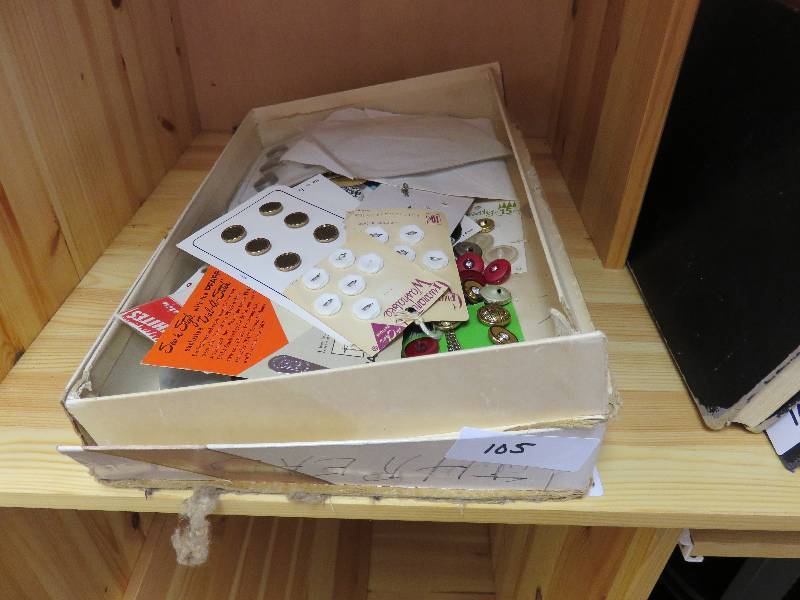 box of buttons