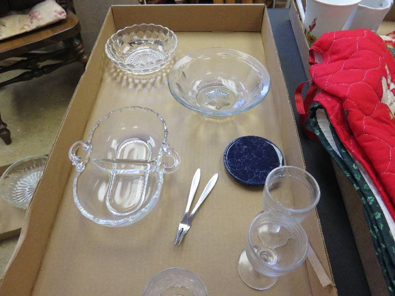 Cut glass bowls