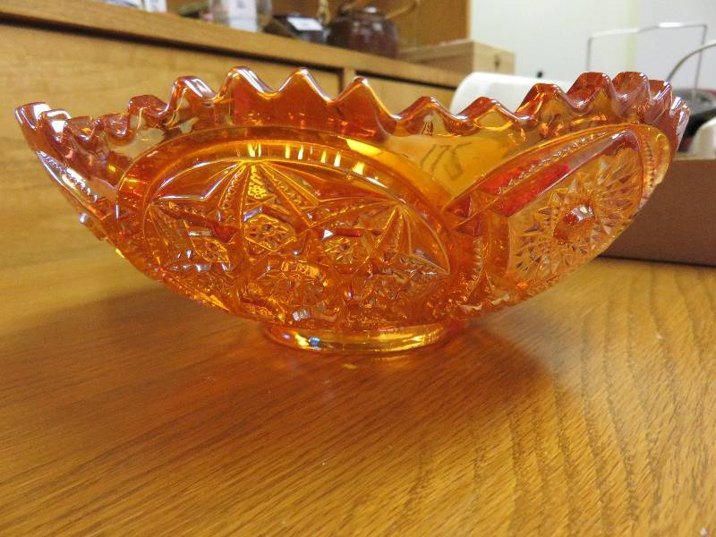 Carnival Glass bowl
