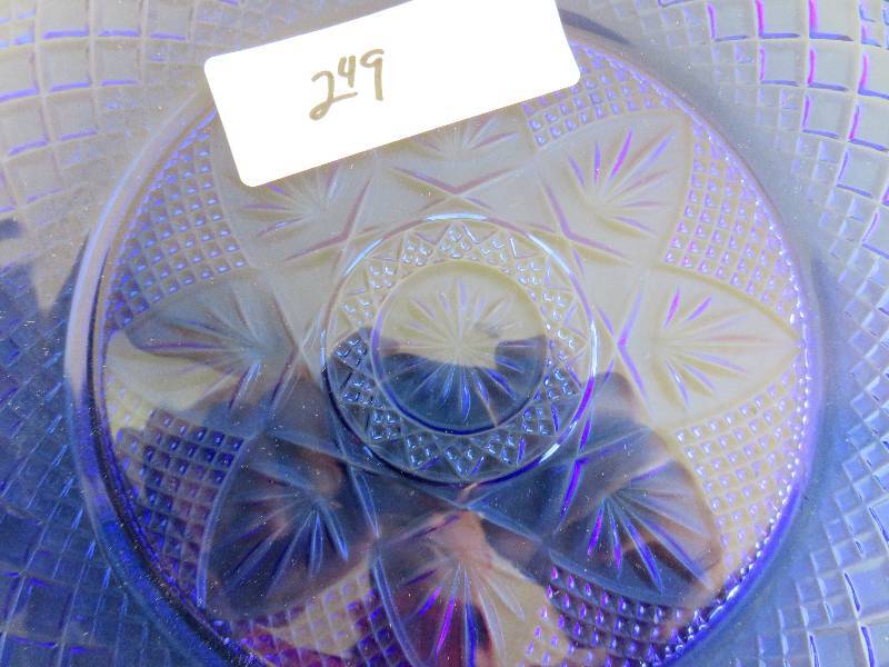 Blue dish