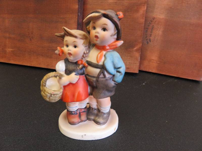 Surprise Hummel figurine