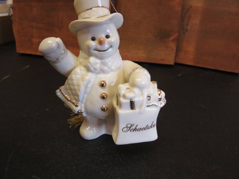 Snowman figurine by Lenox