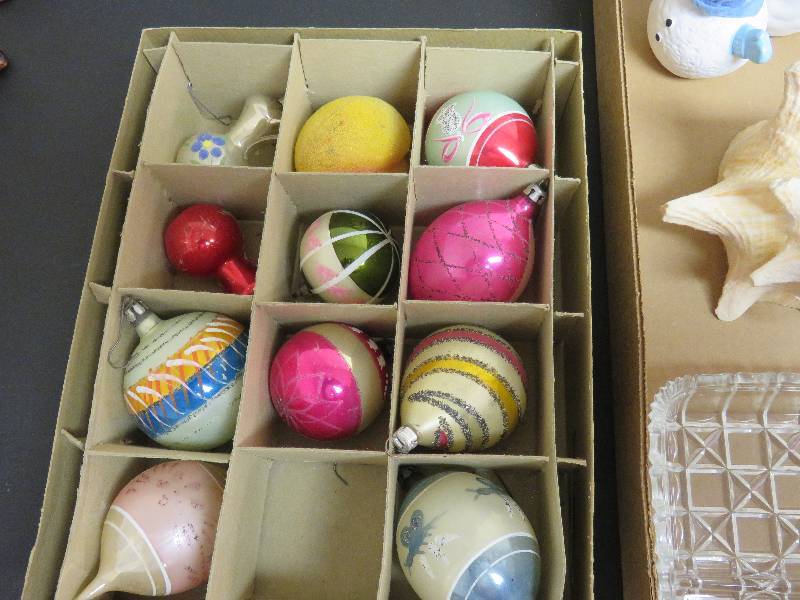 vintage Tree ornaments