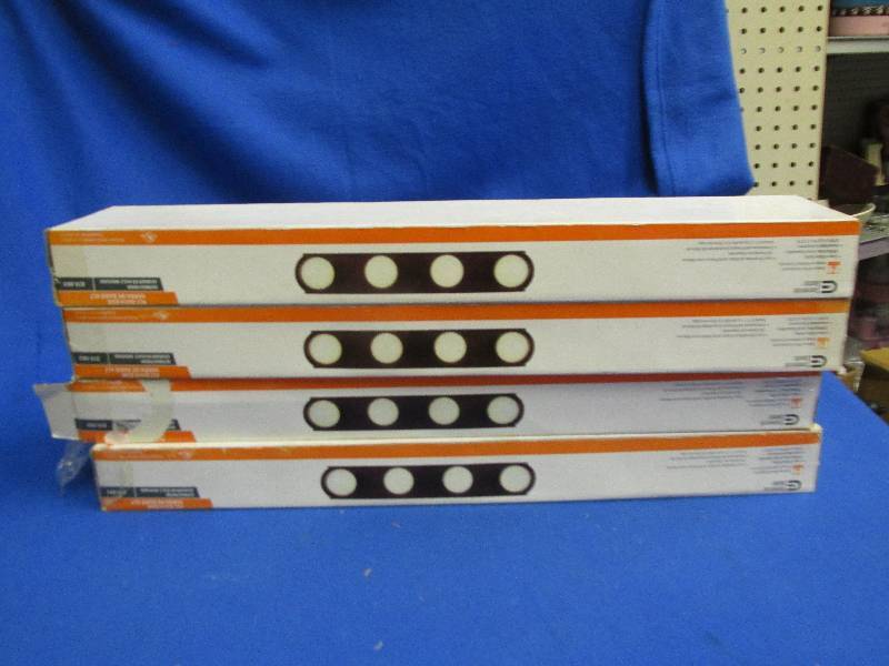 lot 9 image: commercial electric 4LT bath bars u...