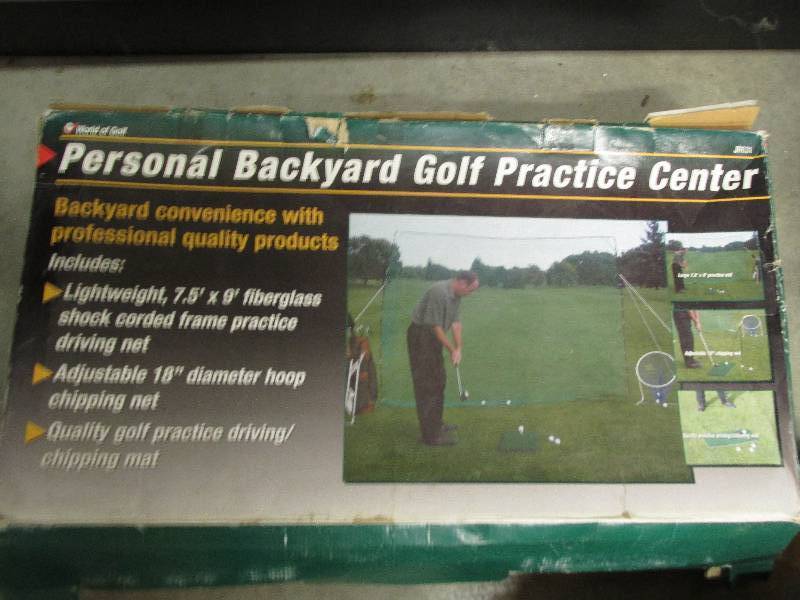 lot 10 image: world of golf personal backyard gol...