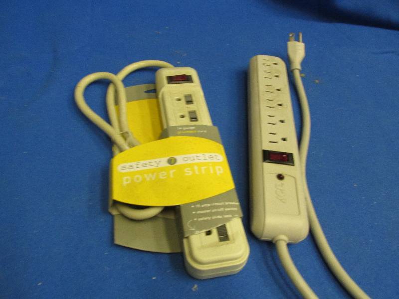 lot 23 image: lot of one 4 outlit extension cord,...