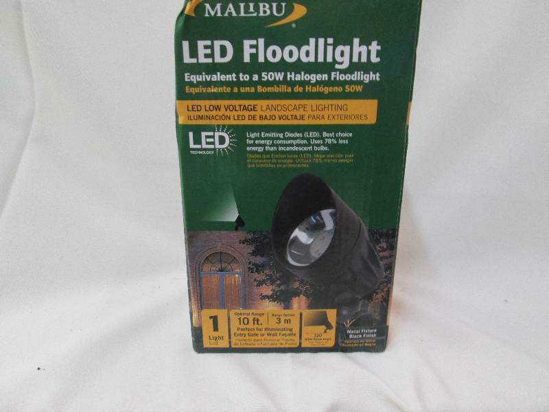 Malibu LED floodlight...