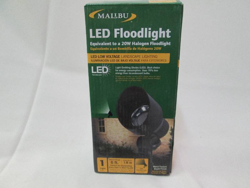 Malibu LED floodlight...