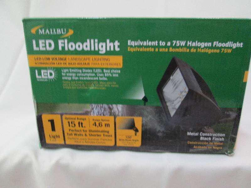 Malibu LED floodlight...