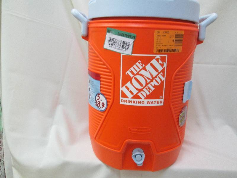 Orange drink cooler...