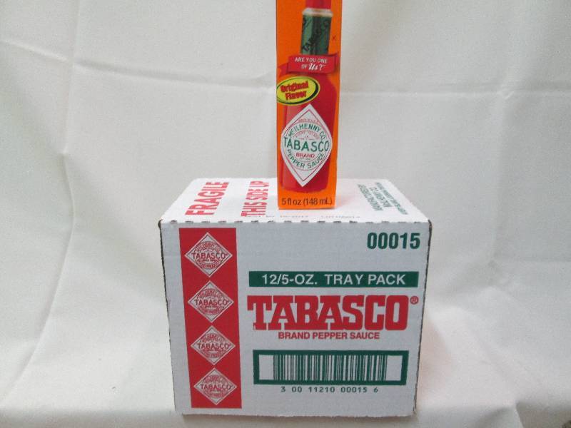 1 case of 12 - 5oz bottles Tabasco ...