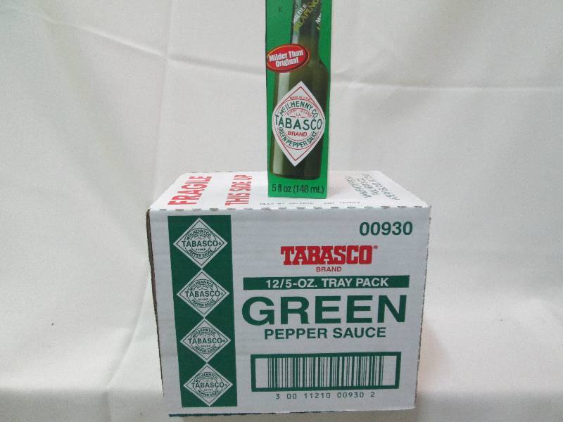 1 case of 12-5oz bottles Tabasco  g...