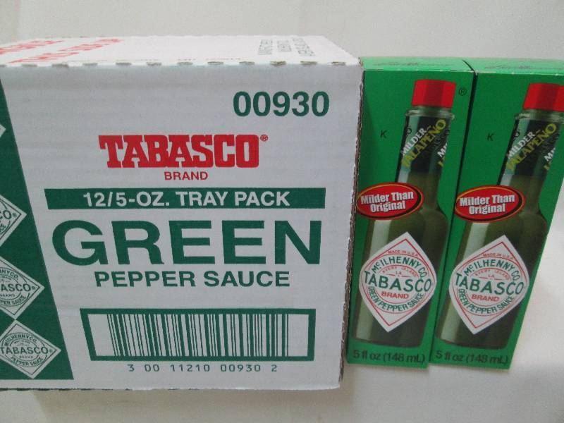 1 case of 12-5oz bottles Tabasco  g...