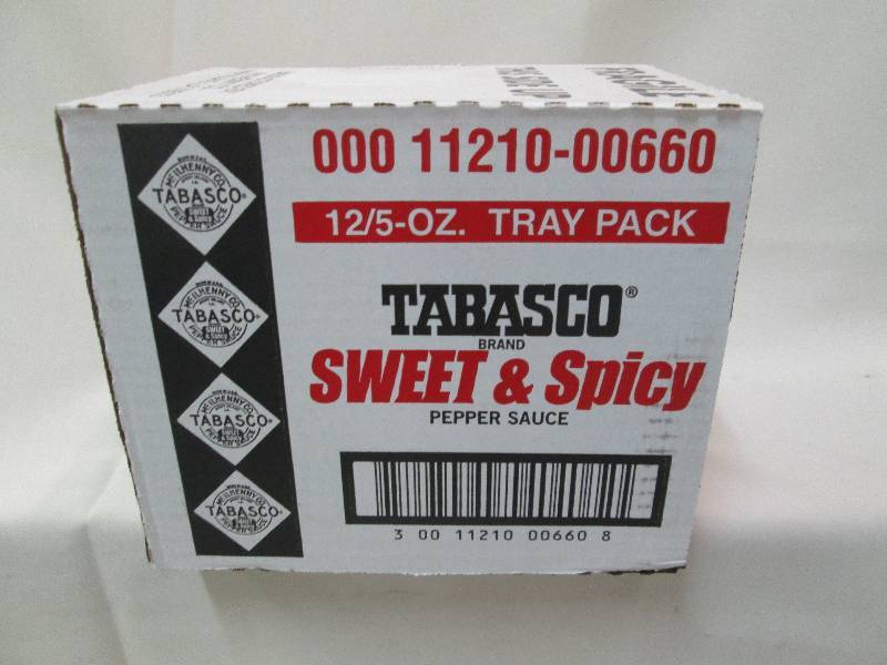 1 case of 12-5oz bottles Tabasco Sw...