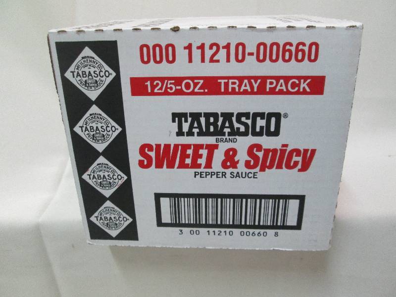 1 case of 12-5oz bottles Tabasco Sw...