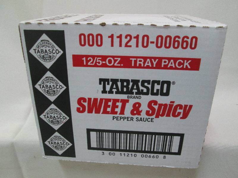 1 case of 12-5oz bottles Tabasco Sw...