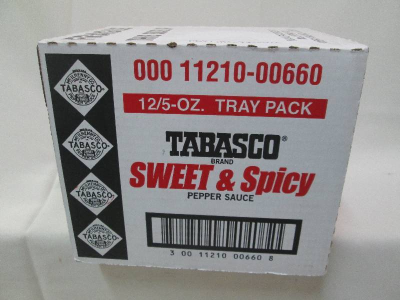 1 case of 12-5oz bottles Tabasco Sw...
