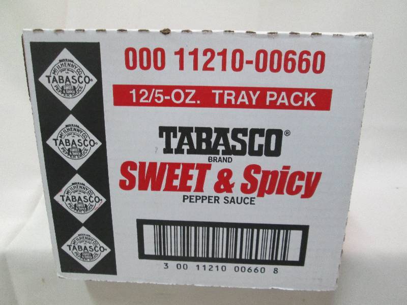 1 case of 12-5oz bottles Tabasco Sw...