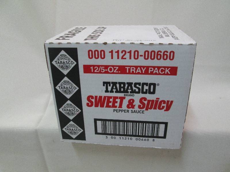 1 case of 12-5oz bottles Tabasco Sw...