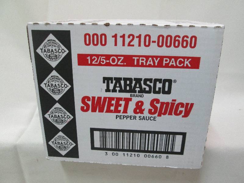 1 case of 12-5oz bottles Tabasco Sw...