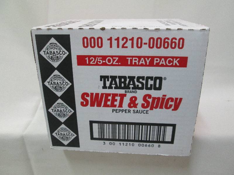 1 case of 12-5oz bottles Tabasco Sw...