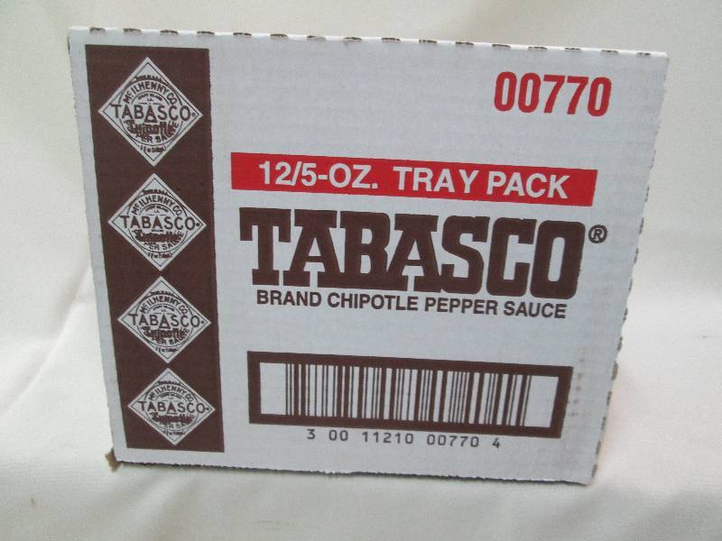 1 case of 12-5oz bottles Tabasco Ch...