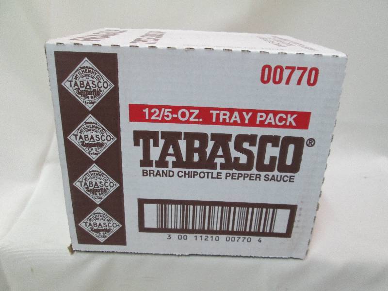 1 case of 12-5oz bottles Tabasco Ch...