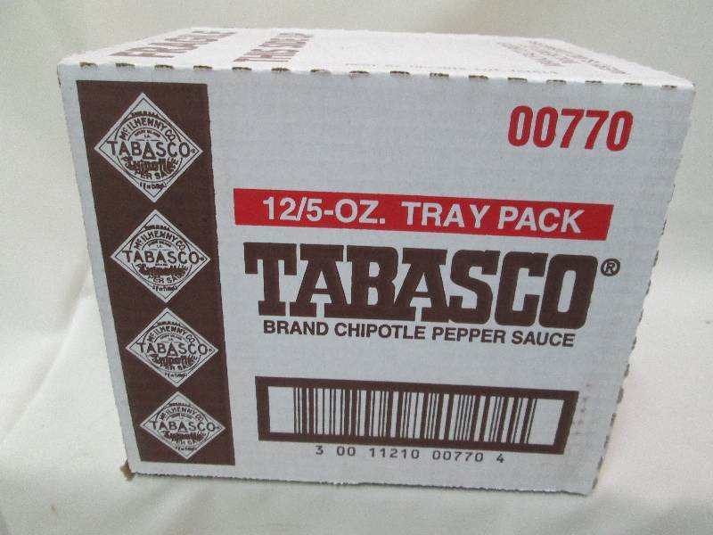 1 case of 12-5oz bottles Tabasco Ch...