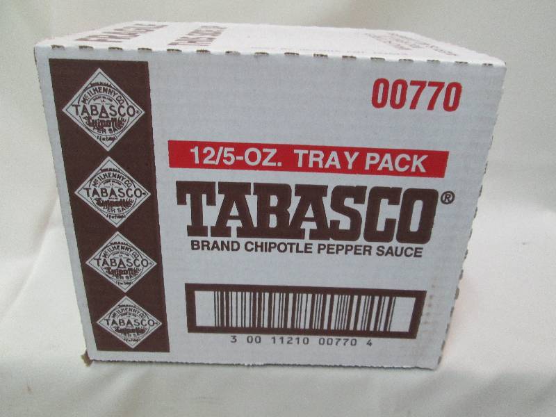 1 case of 12-5oz bottles Tabasco Ch...