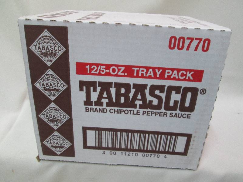 1 case of 12-5oz bottles Tabasco Ch...