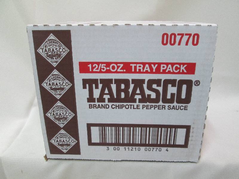 1 case of 12-5oz bottles Tabasco Ch...