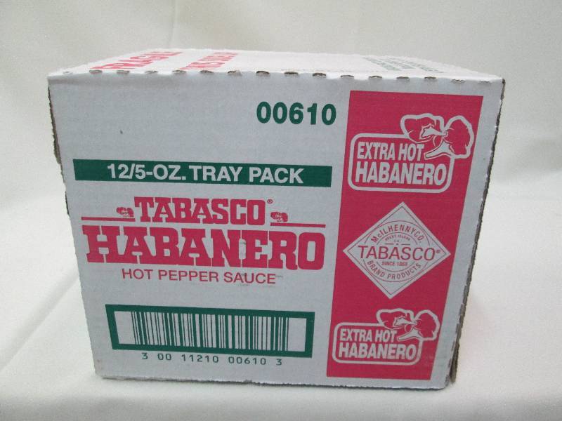1 case of 12 -5 oz Tabasco Habanaro...