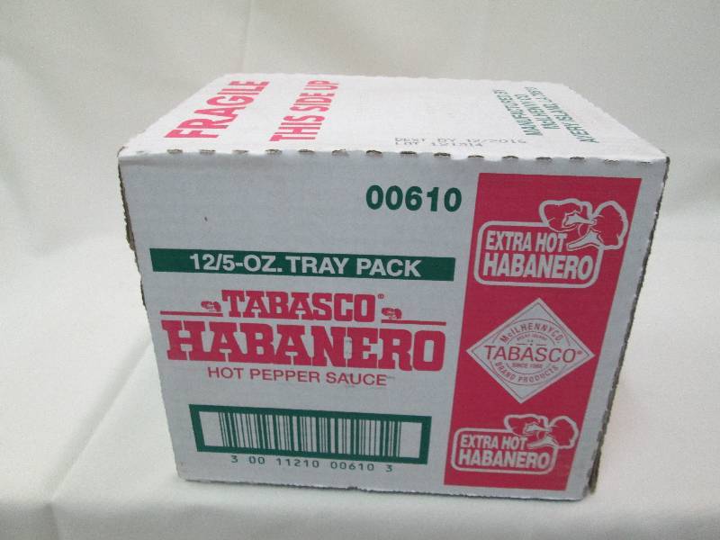 1 case of 12 -5 oz Tabasco Habanaro...