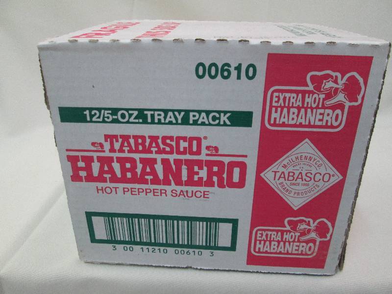 1 case of 12 -5 oz Tabasco Habanaro...