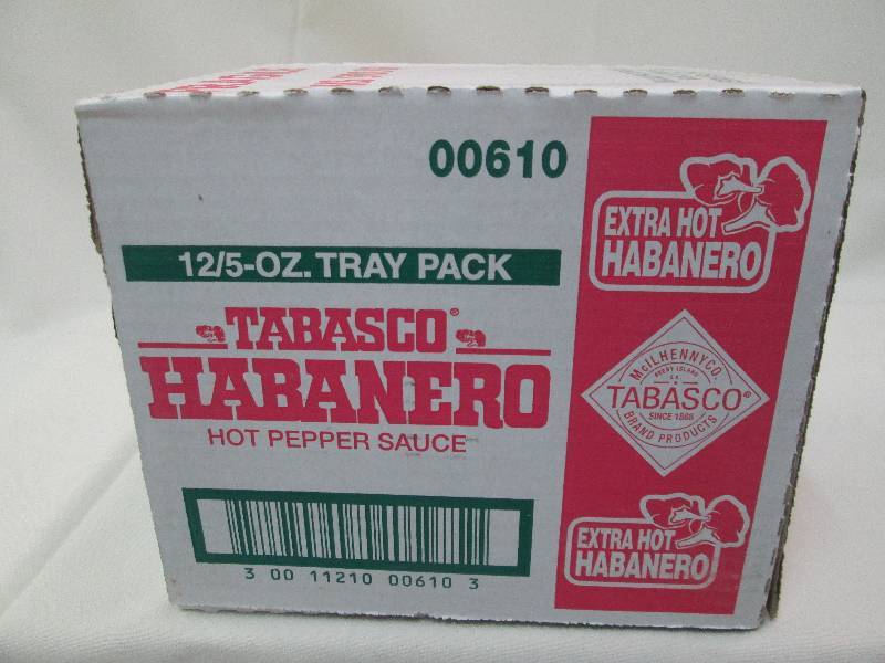 1 case of 12 -5 oz Tabasco Habanaro...