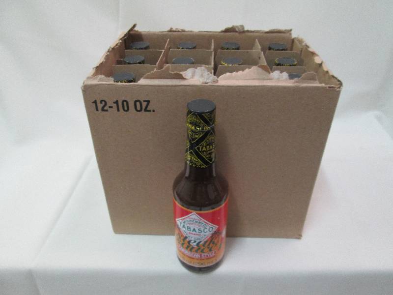 Cs of 12- 10 oz bottles Tabasco Car...
