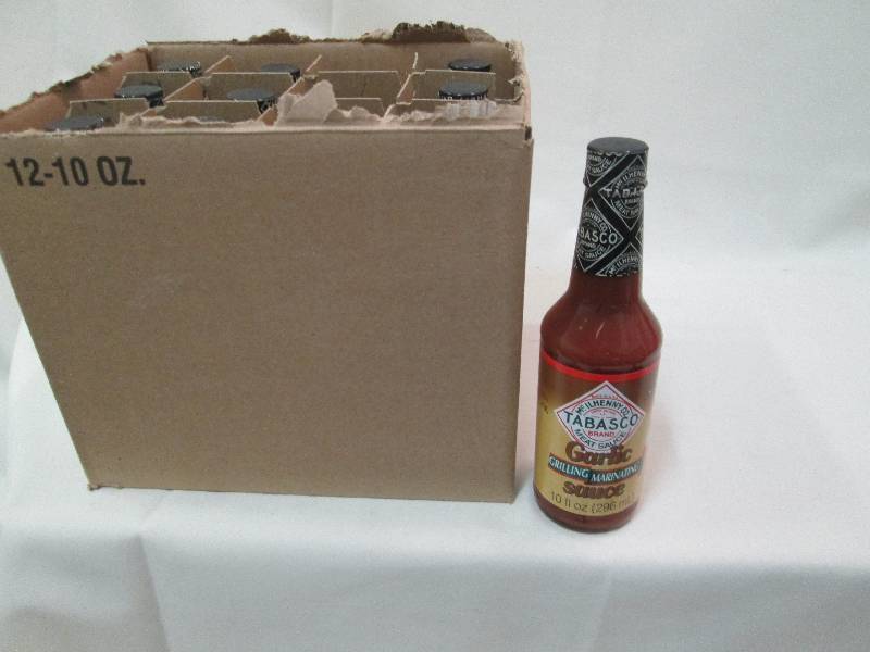 Lot of 10 - 10 oz bottles Tabasco G...