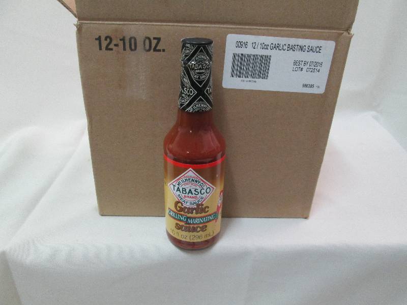 Case of 12- 10 oz bottles Tabasco G...
