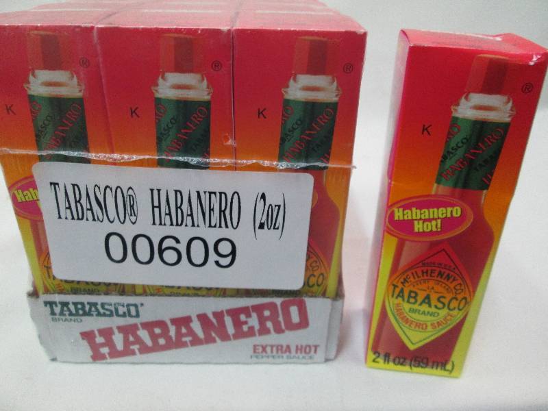 Case of 12- 2oz bottles Tabasco Hab...