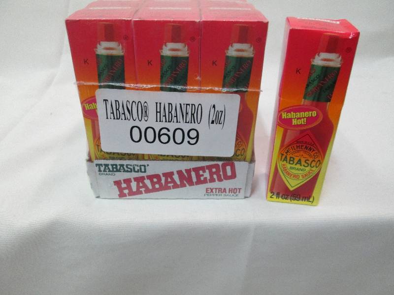 Case of 12- 2oz bottles Tabasco Hab...